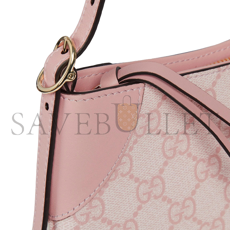 GUCCI GG EMBLEM SMALL SHOULDER BAG 820696 (23*13*2cm)